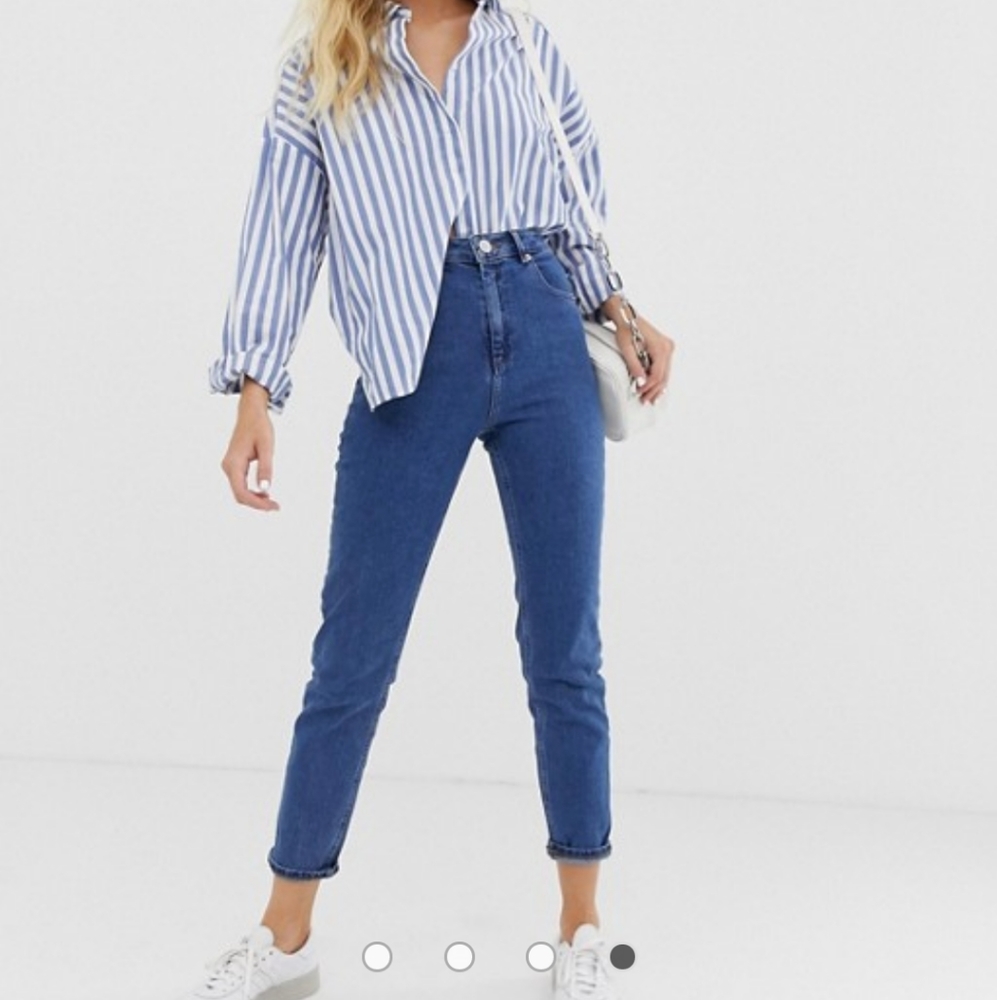 ASOS Farleigh Slim Mom Jean